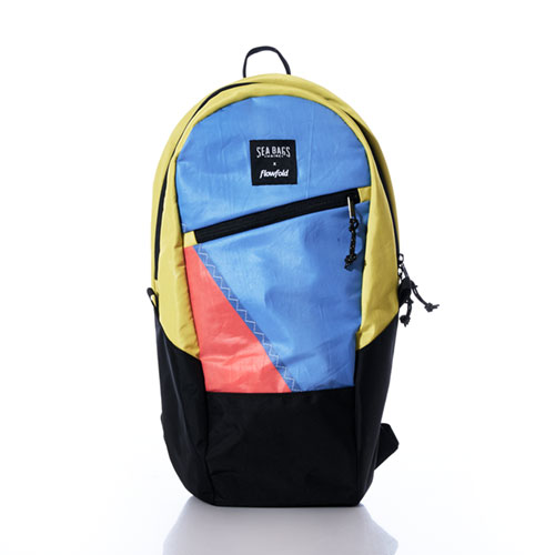 Vintage Crew Yellow Blue and Red Backpack