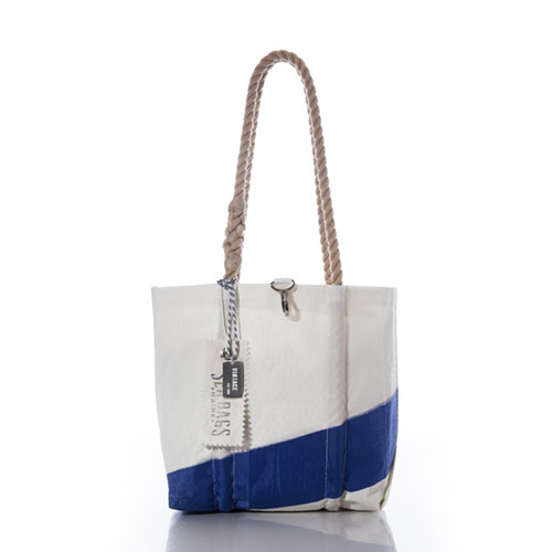Vintage Blue Line Handbag
